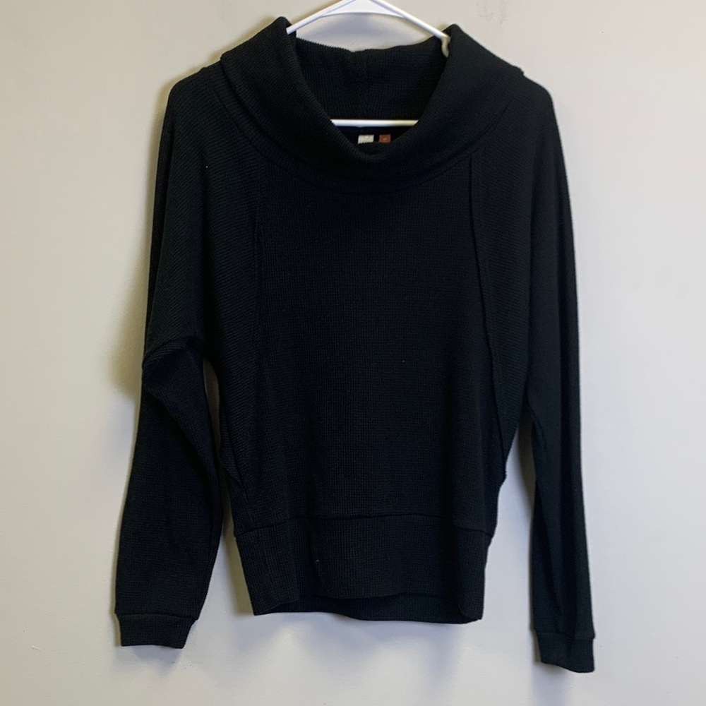 Pilcro Black Turtleneck Sweater